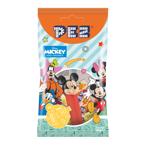 Диспенсер PEZ Mickey Mouse с конфетами (Микки) 85 г id_4173 фото