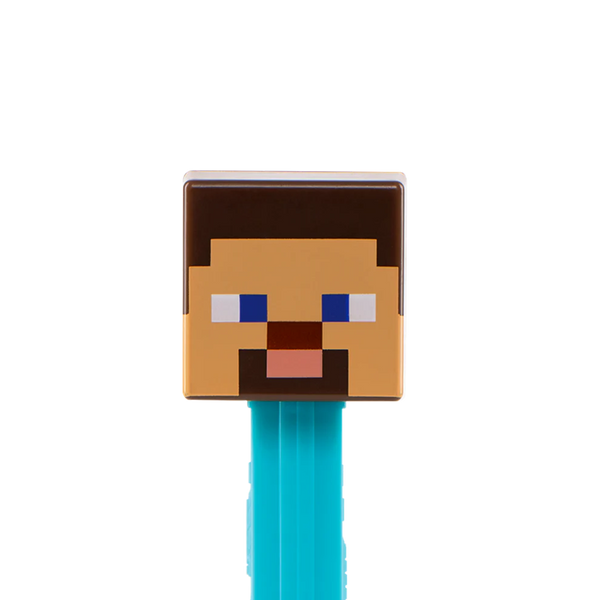 Диспенсер PEZ Minecraft с конфетами (Стив) 17 г id_3871 фото