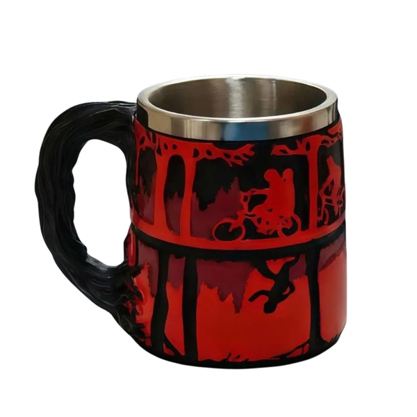 Чашка з 3D-ефектом у стилі серіалу "Дивні дива" Stranger Things Upside Down id_4751 фото